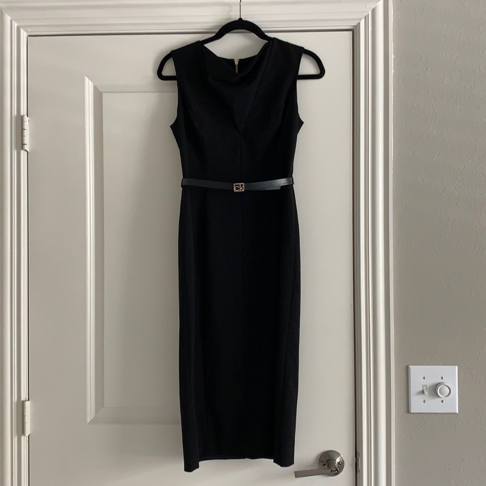 Bodycon Calvin Klein Black Dress